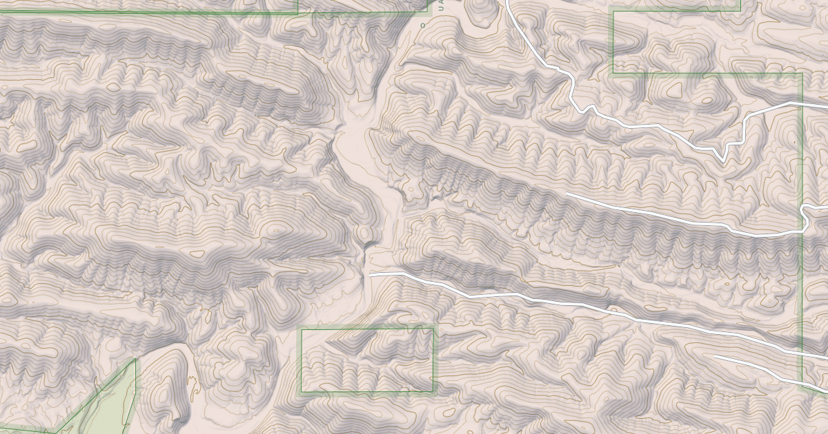 Map preview of USFS National Forest System Roads {F7DB3E3B-056C-4D49-81F9-B889FCCCAF0D}