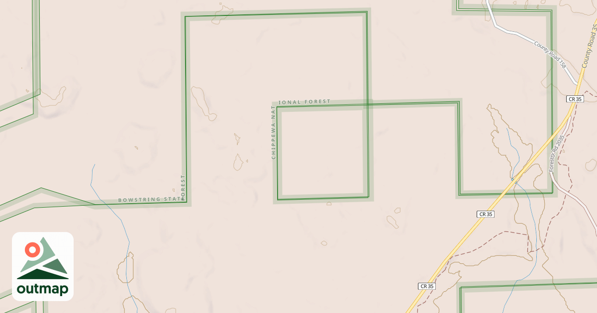 Map of COLLINS CAMP ROAD