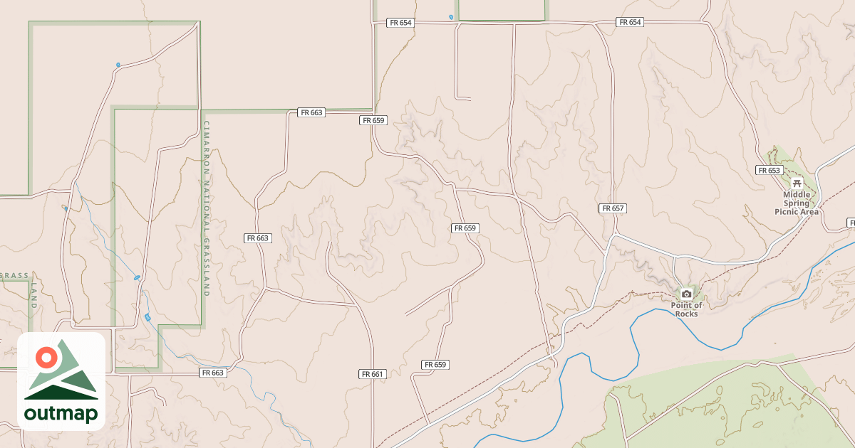 Map of COW CAMP
