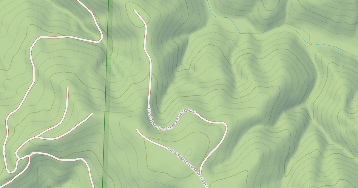 Map preview of USFS Motor Vehicle Use Map Roads {29B30D8D-CA6F-4E4B-8804-1F674DDBCF12}