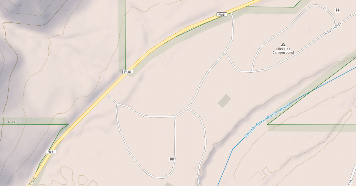 Map preview of ELKS FLAT CG, GROUP LOOP