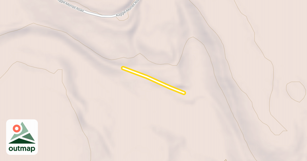 Map of Moose Meadows/Hawk Woods Connector