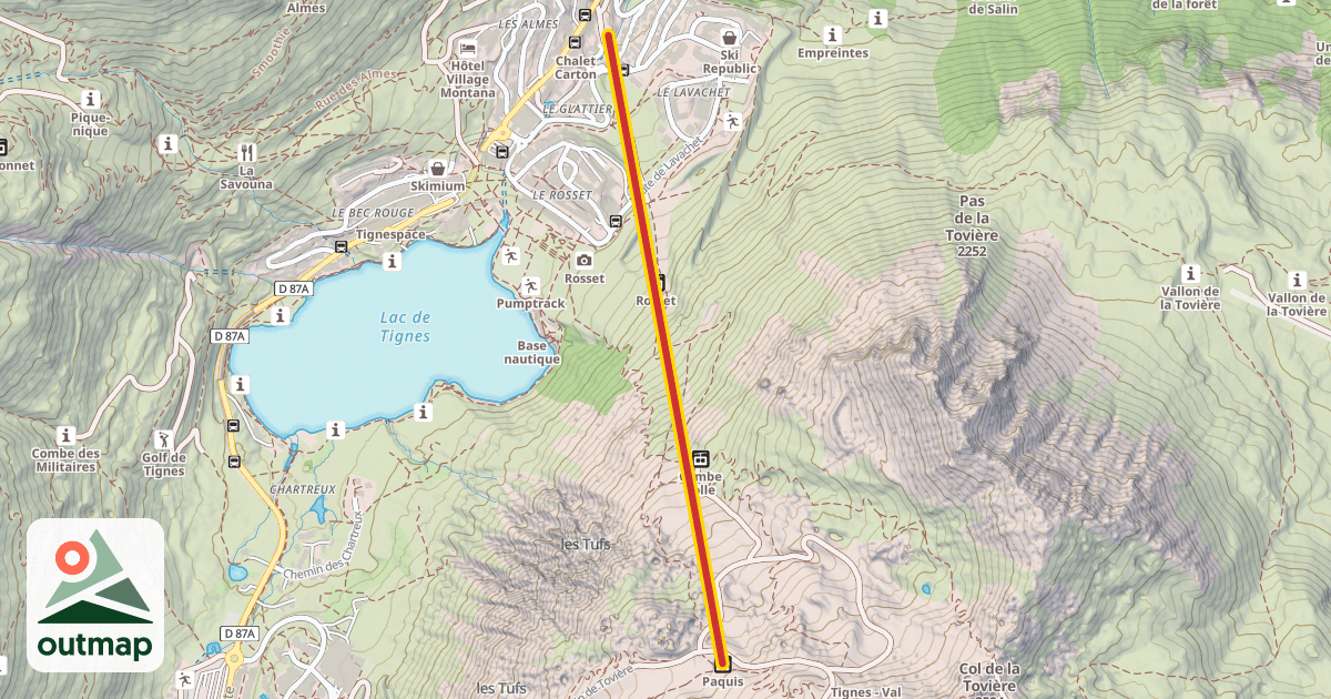 Map of Paquis