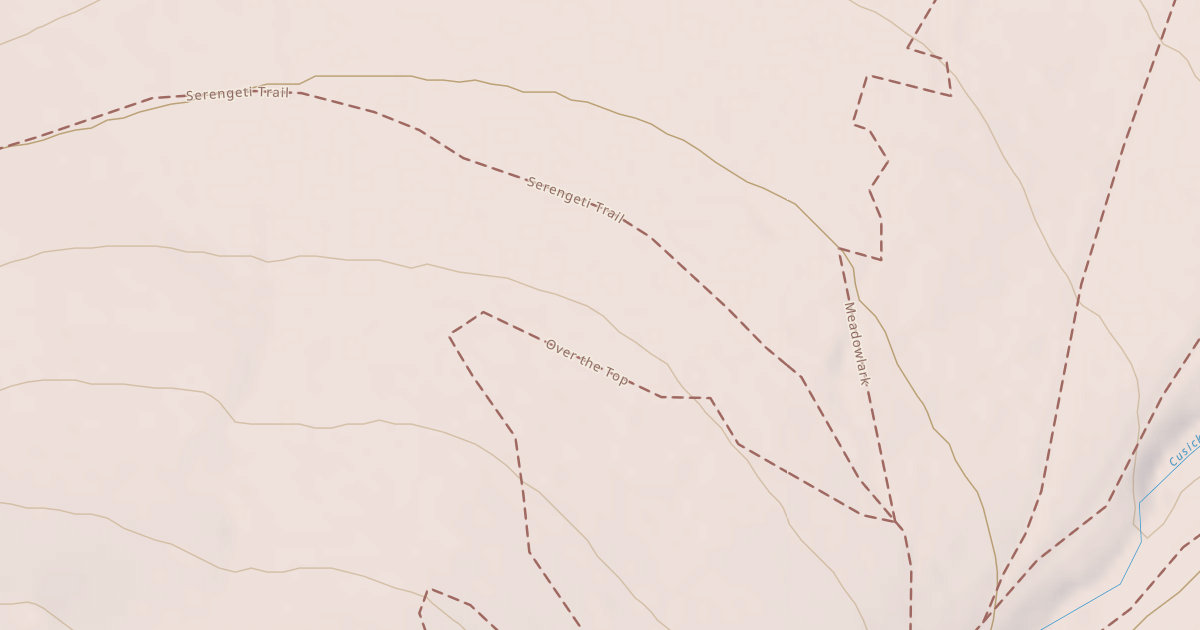 Map preview of Serengeti