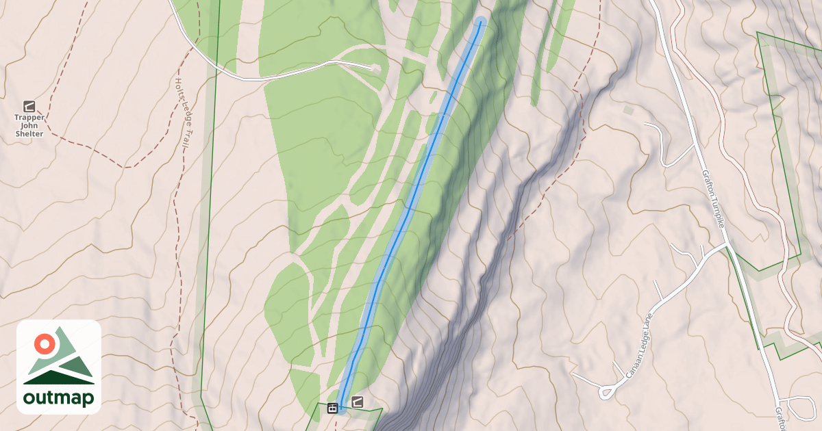 Map of Lift Line