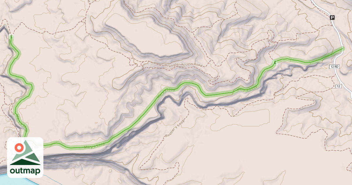 Map of Mary's Loop