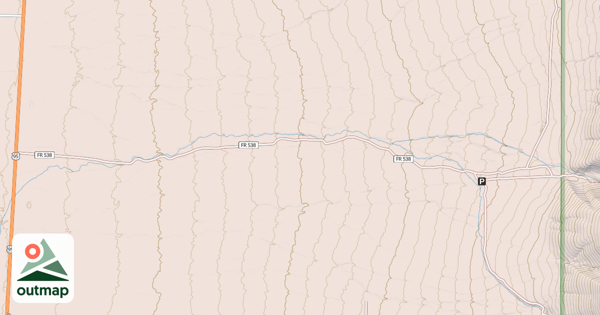 Map of HORSE CANYON