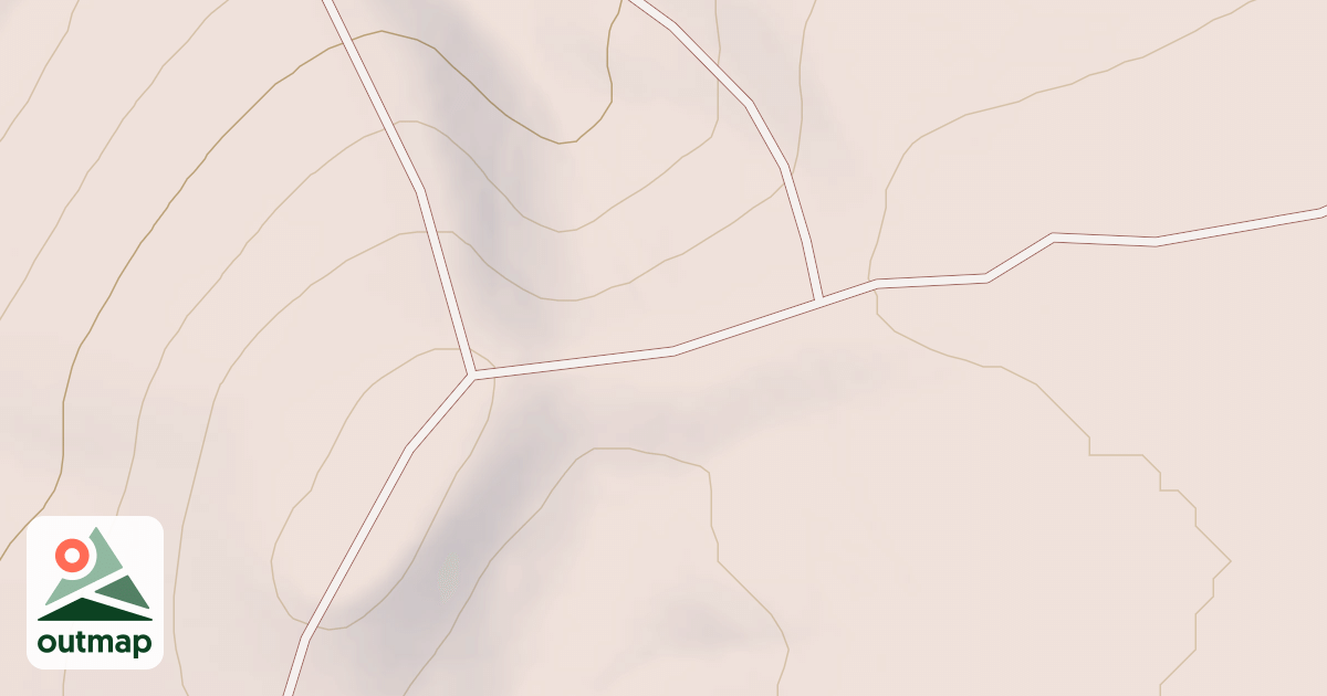 Map of Radar Hill OHV Trails