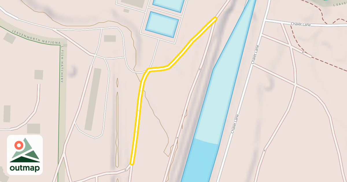 Map of Ned Kuch Loop