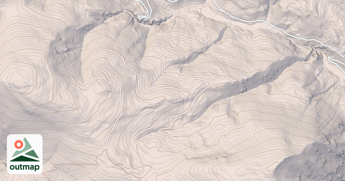 Map of HIDDEN VALLEY