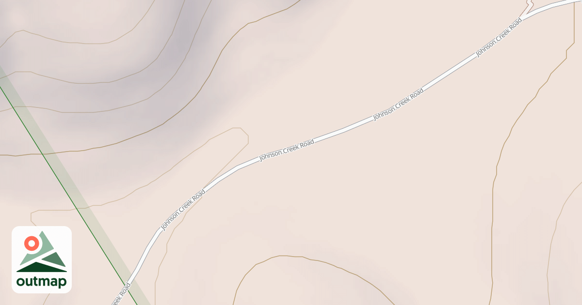 Map of Middle-South Sulphur Canyon