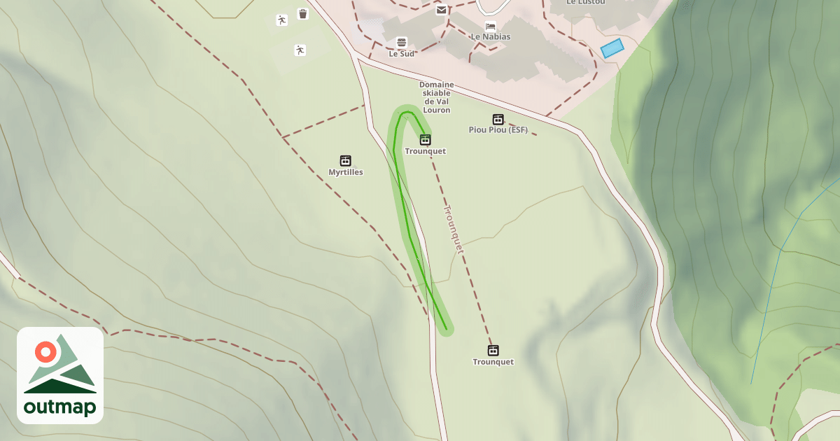 Map of Trounquet 1