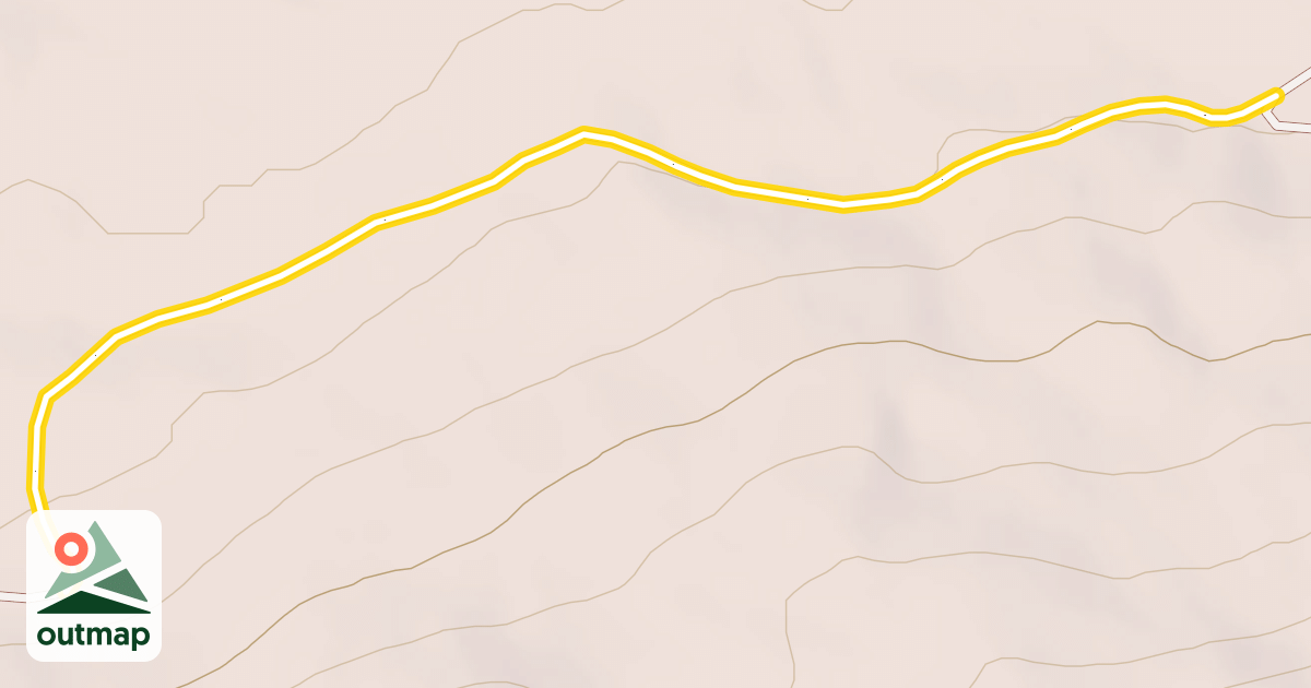 Map of Pack Creek Road 2