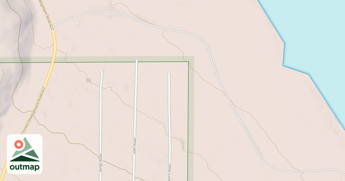 Map of CAMPBELL BOAT RAMP
