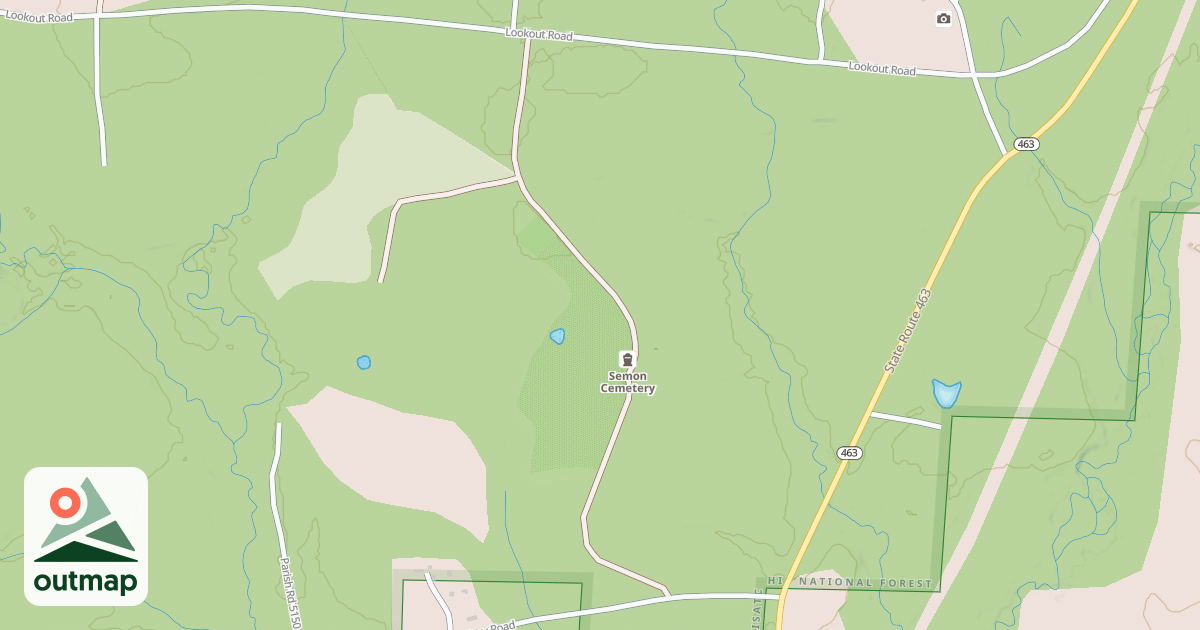 Map of LOOKOUT EXT