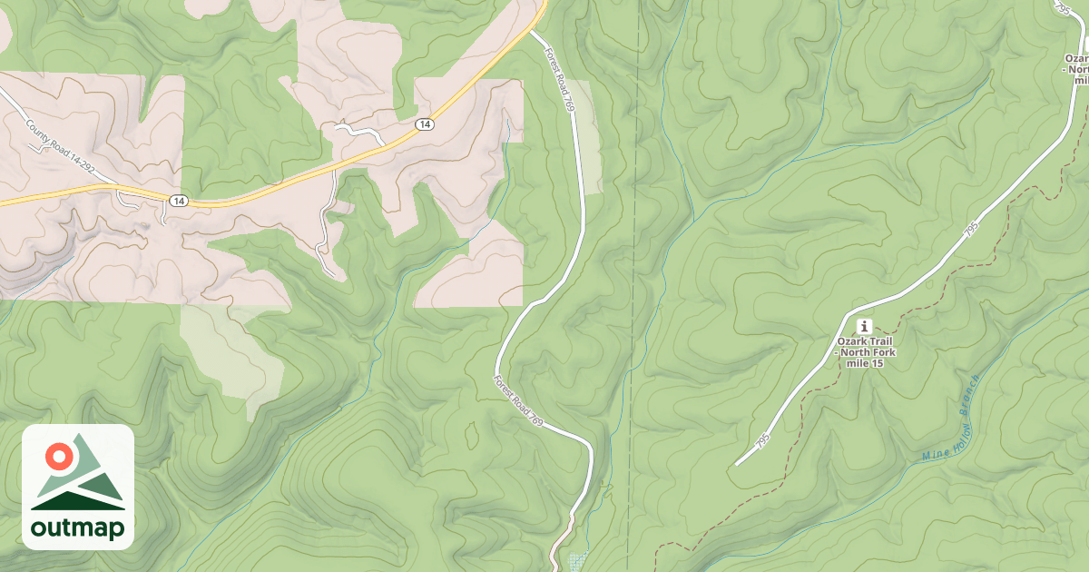 Map of HAY HOLLOW