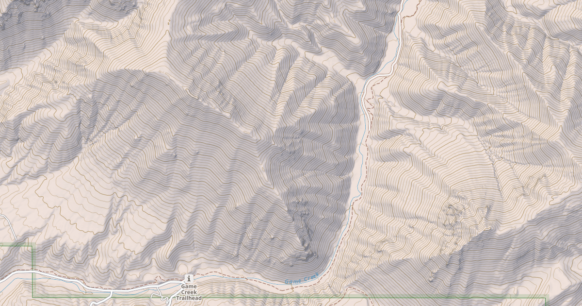 Map preview of GAME CREEK 304550