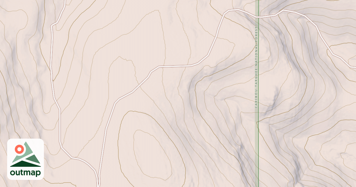 Map of LOWER VALLEY RESERVOIR