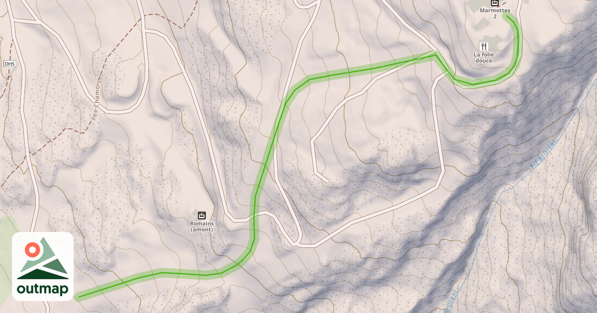 Map of Les Bergers