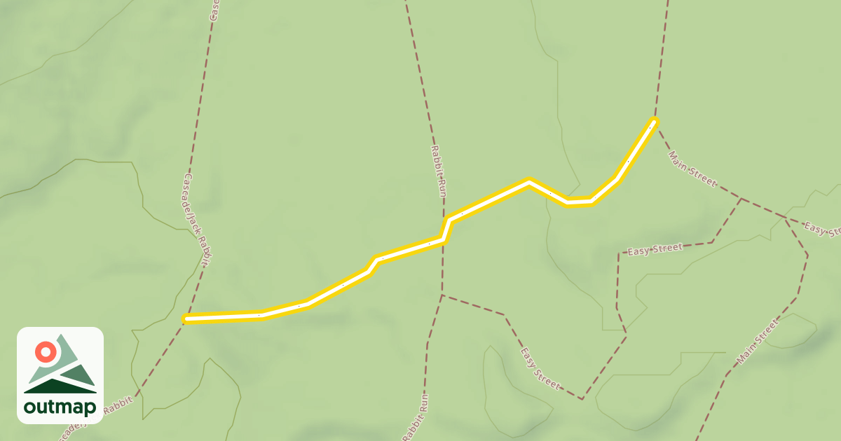 Map of Ridge Run