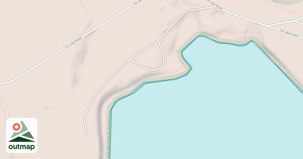 Map of LONG LAKE SPUR B