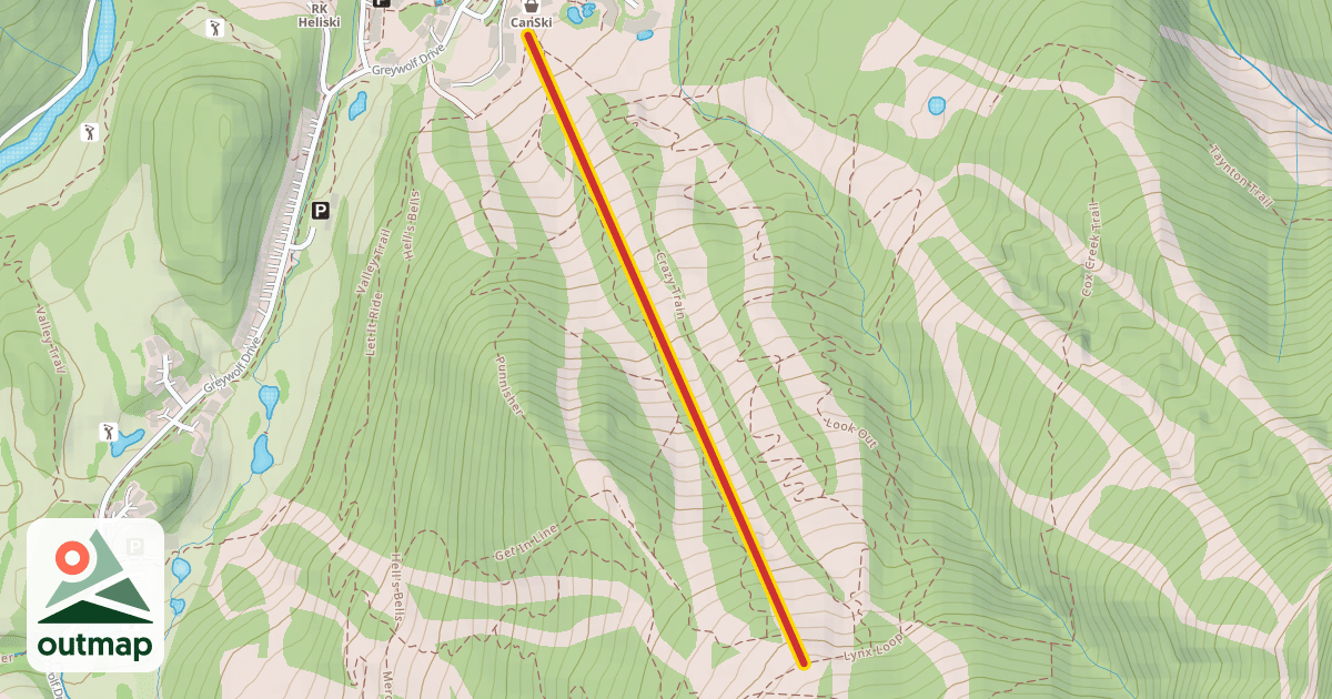 Map of Mile 1 Express