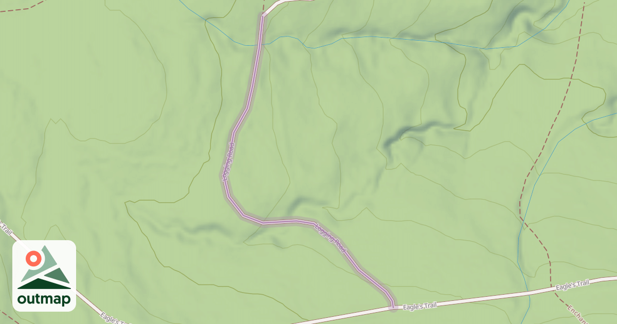 Map of Logging Road