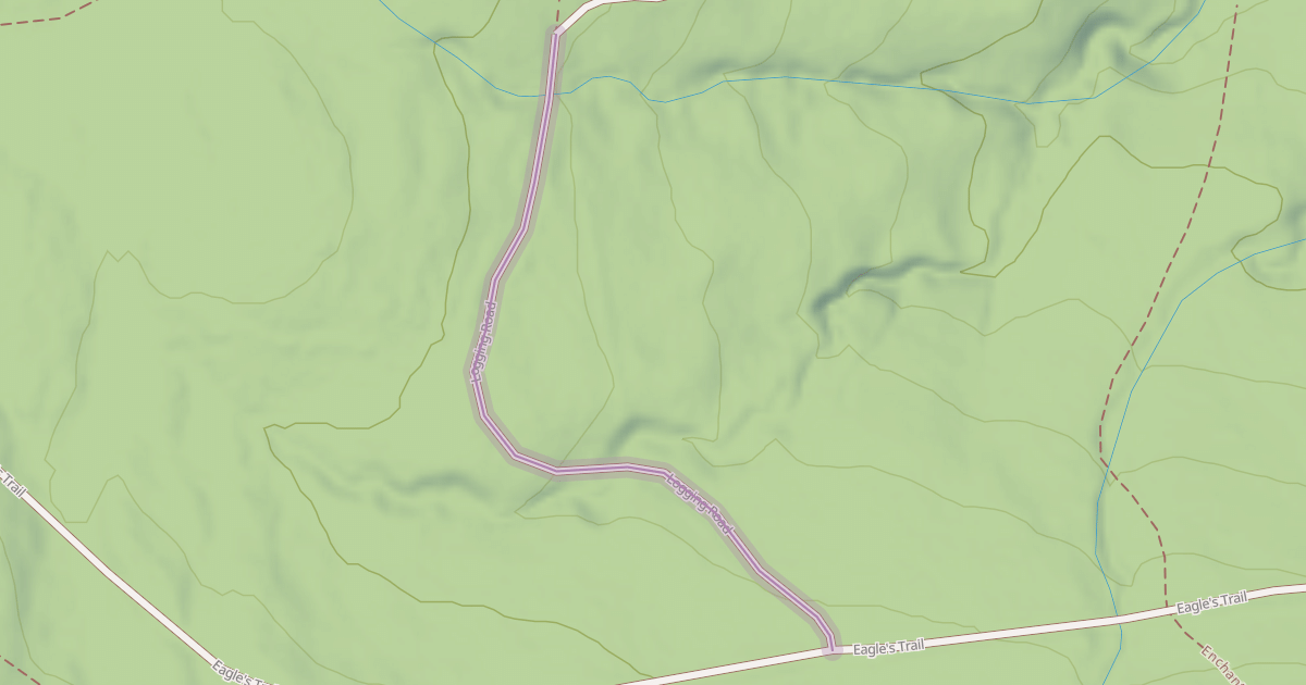 Map preview of Logging Road