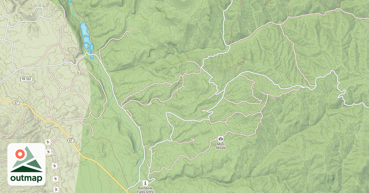 Map of LONG HOLLOW