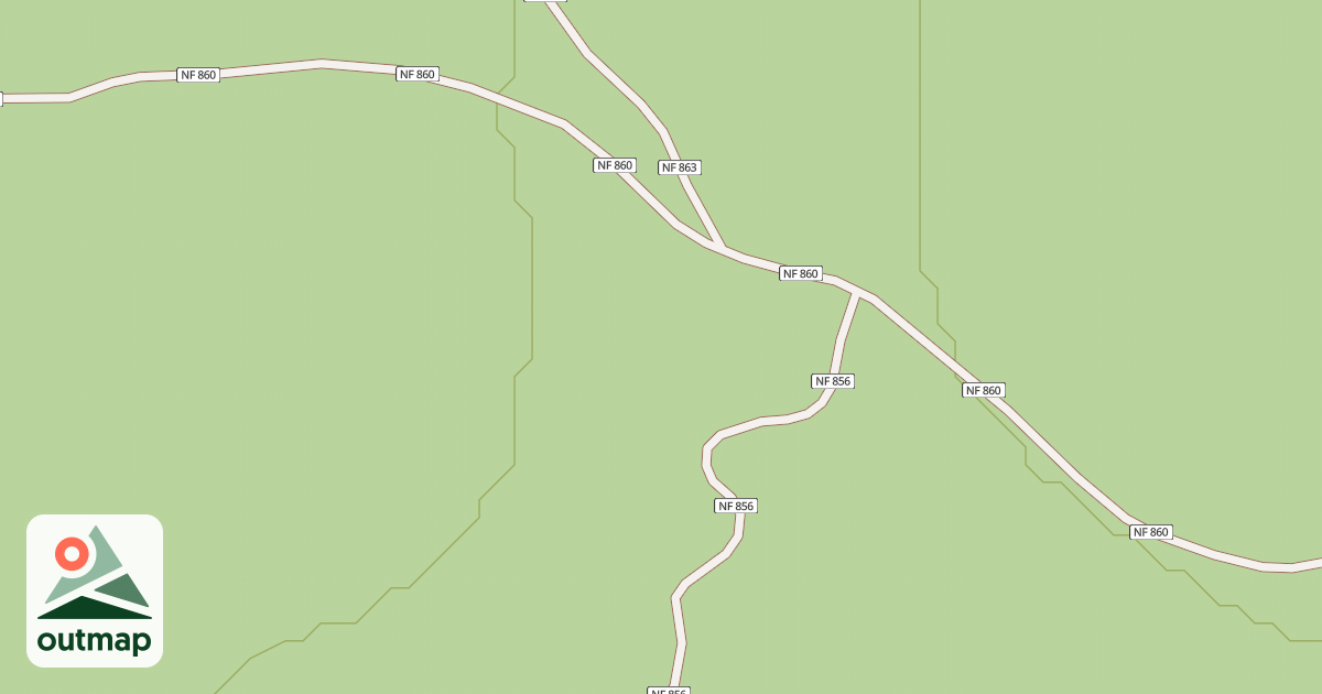Map of SANTIAM BEGINNER PLAY LOOP
