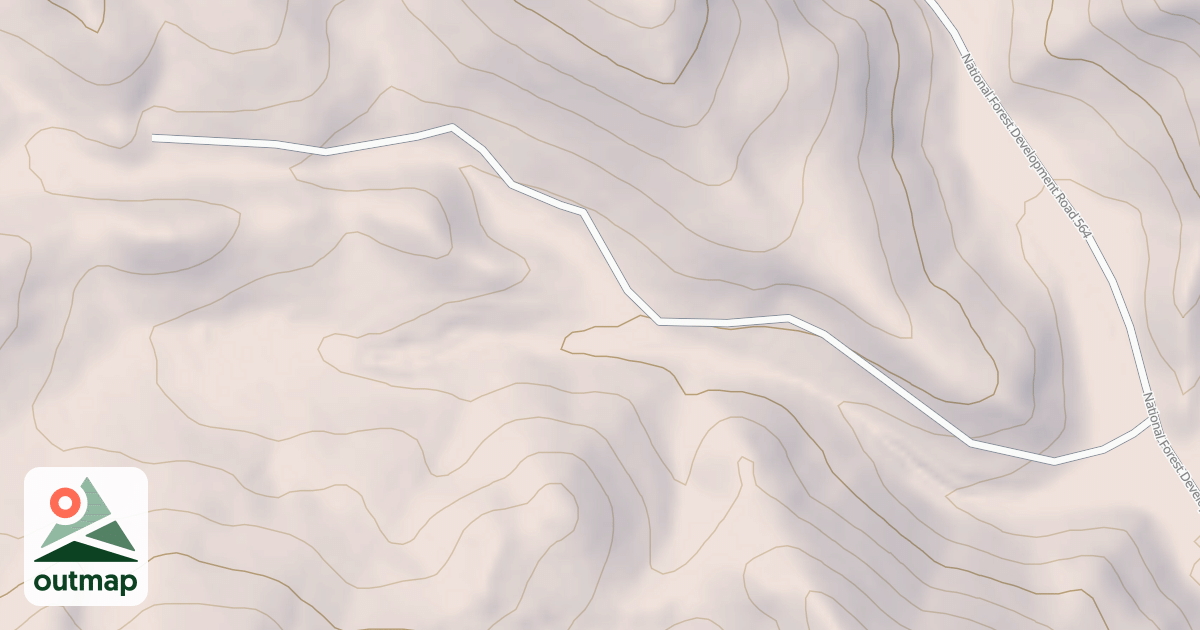 Map of LAKE FORK SPRING