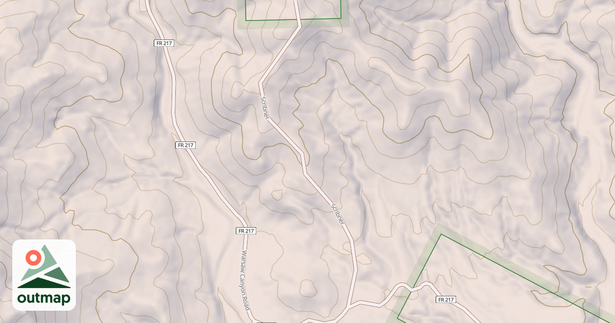 Map of SCRIBNER