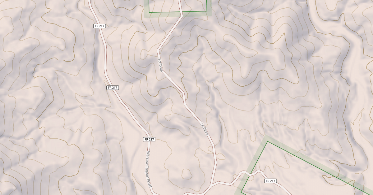 Map preview of SCRIBNER