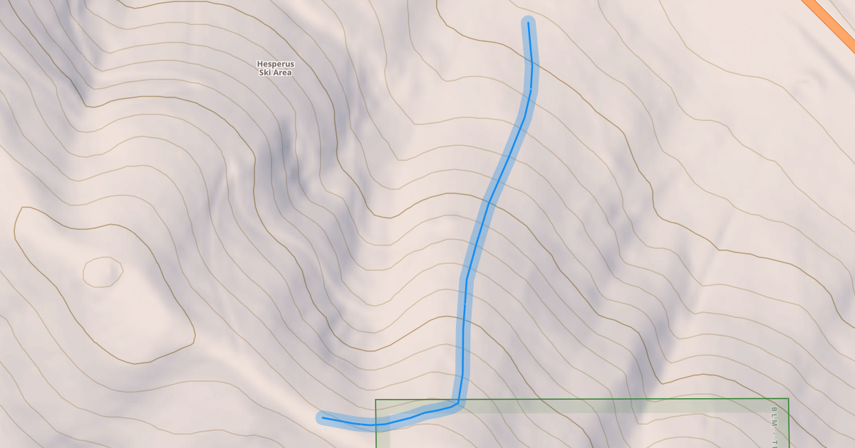 Map preview of West Lone Pine