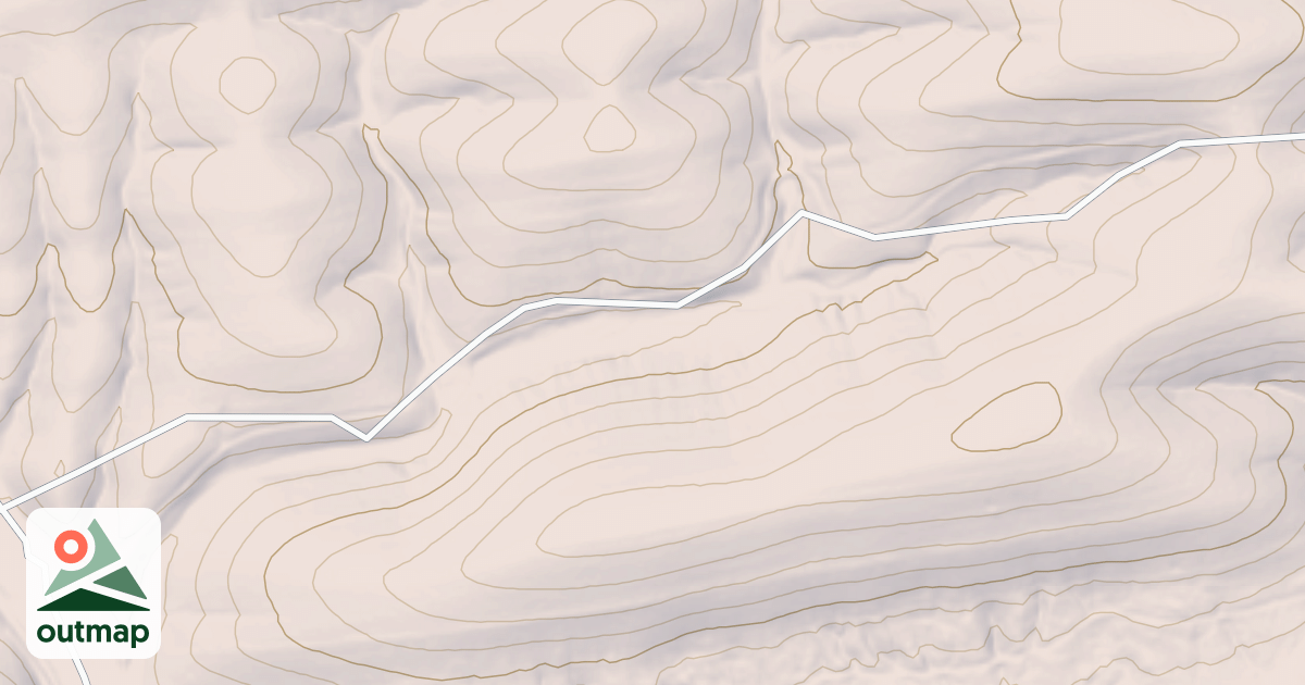 Map of JACK TURNER SPUR