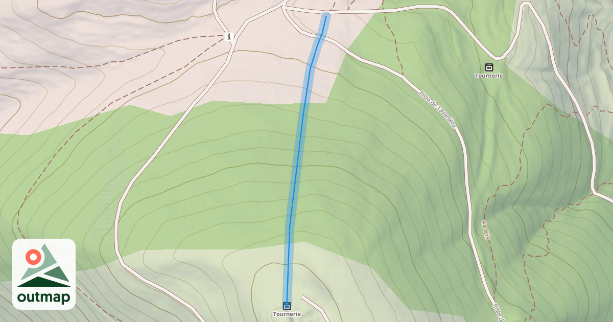 Map of Chamois 1