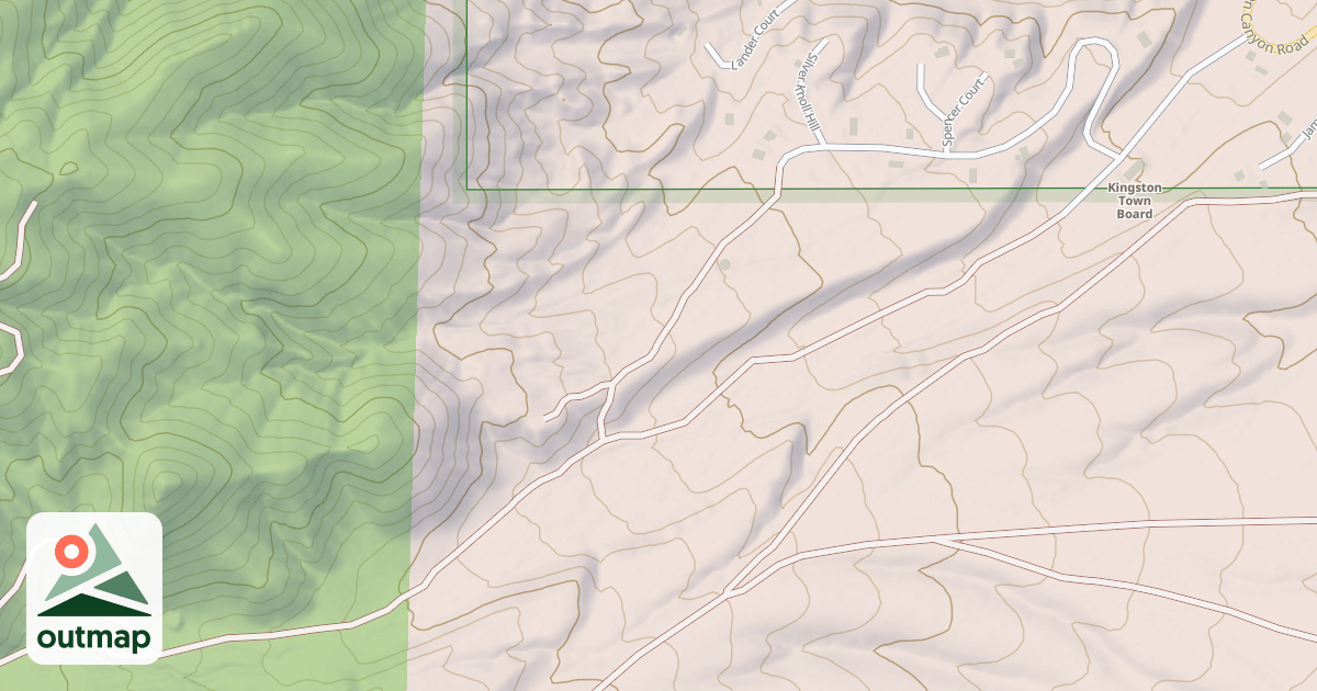 Map of BROAD CANYON