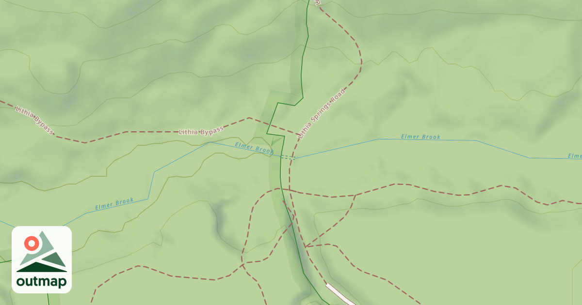 Map of Lithia Springs Road