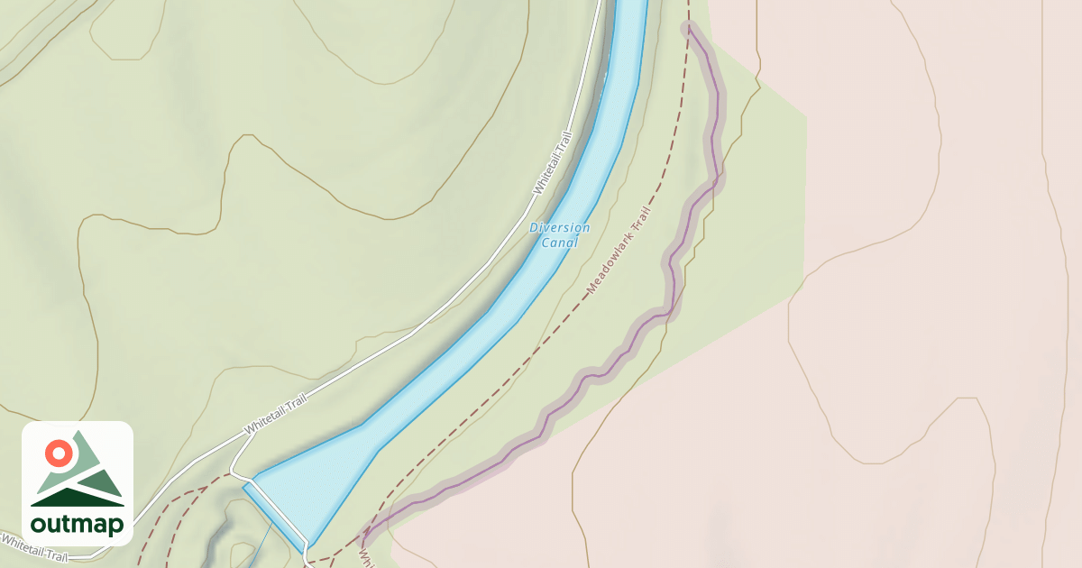 Map of Whitetail Trail
