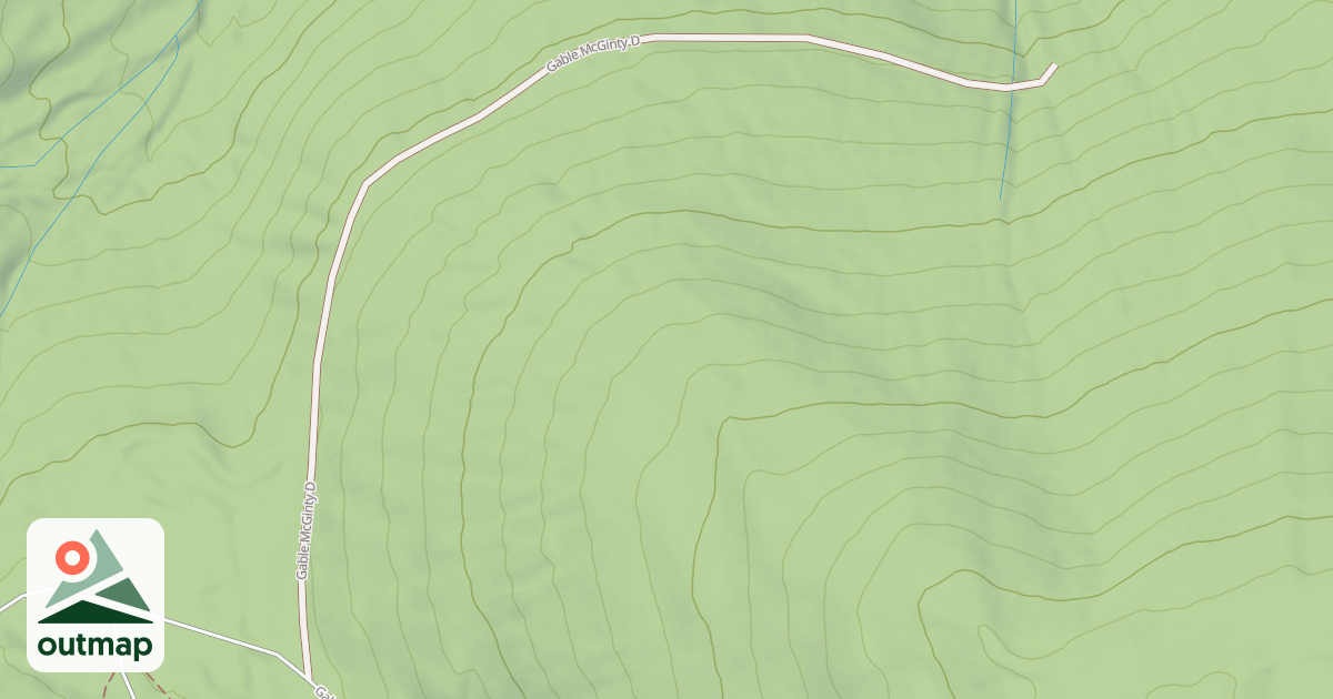 Map of GABLE-MCGINTY D