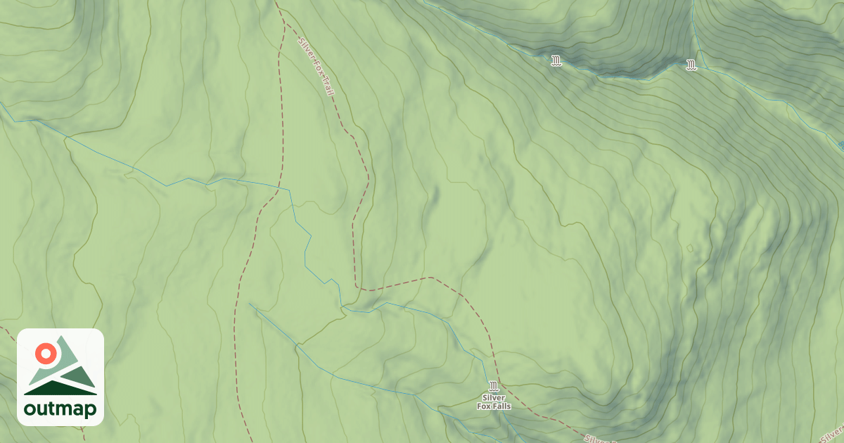 Map of Silver Fox Trail