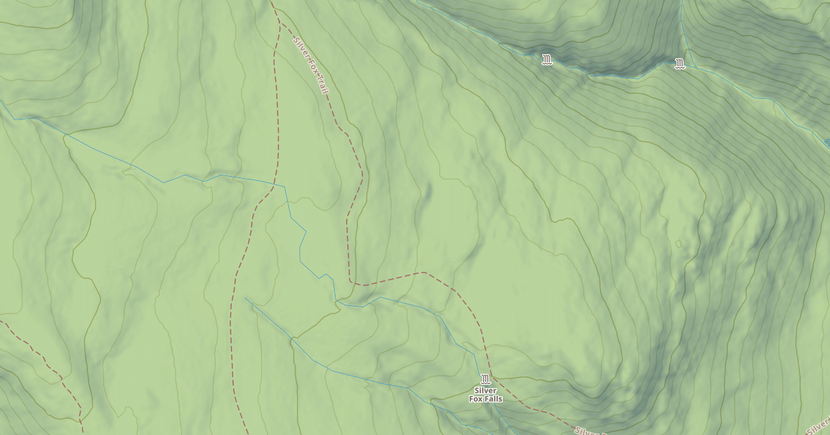 Map preview of Silver Fox Trail