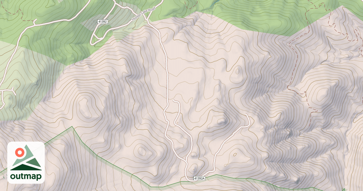Map of SPRINGS SPUR A