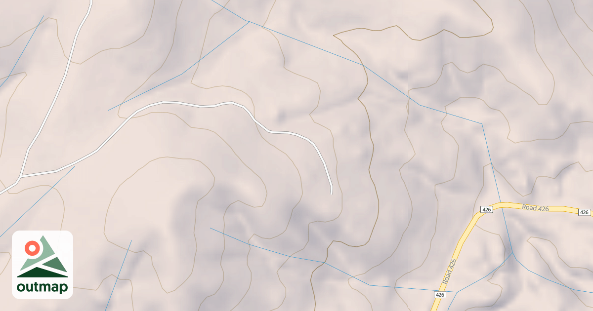 Map of BROKEN SHOVEL MINE B SPUR T3