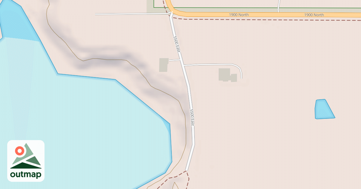 Map of ODGEN WATER TREATMENT PLANT