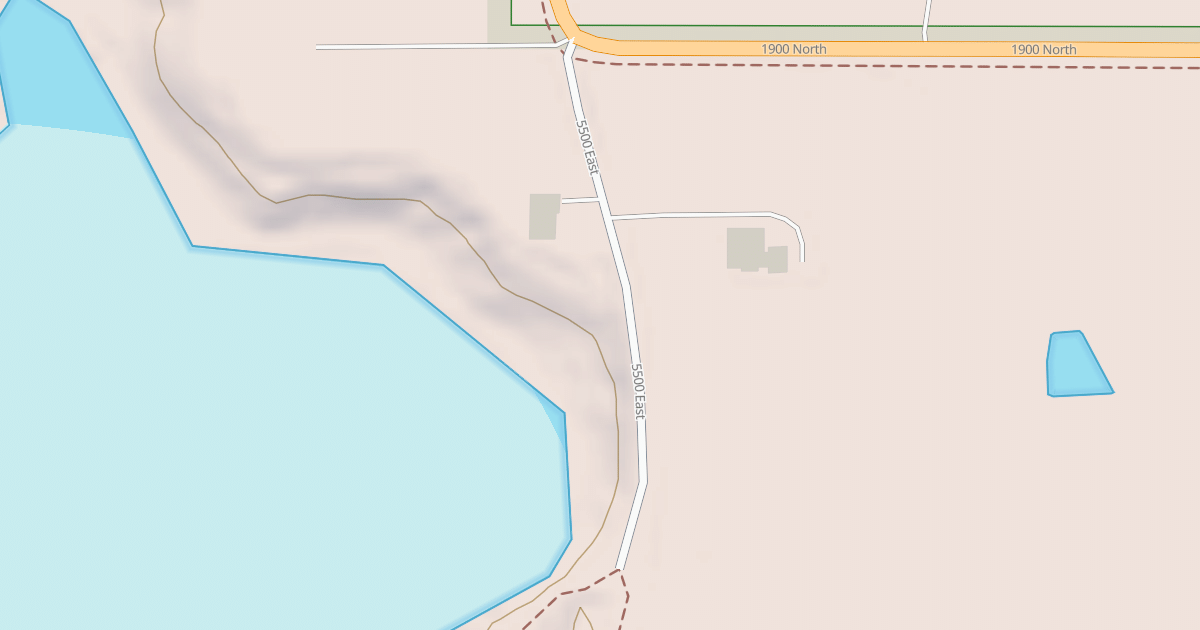 Map preview of ODGEN WATER TREATMENT PLANT
