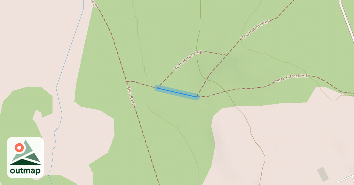 Map of Heart Attack Hill