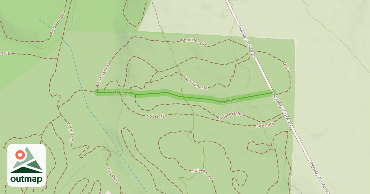 Map of Walk-Up