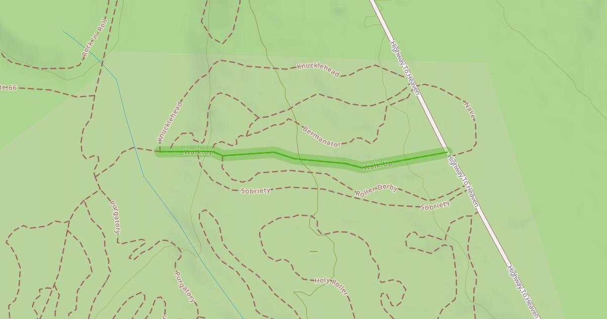 Map preview of Walk-Up