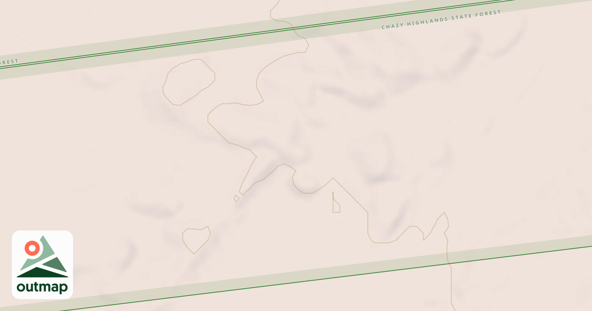 Map of Snowmobile Trail